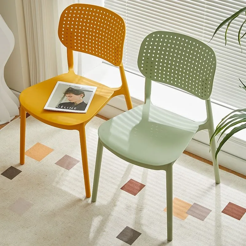 Nordic Dining Chair Household Plastic Chair Modern Simple Adult Negotiation Desk