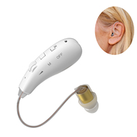 2025 Outdoor Smart Rechargeable Hearing Aid Mini Adjustable Tone Sound Amplifier Portable Deaf Elderly Hearing Aids