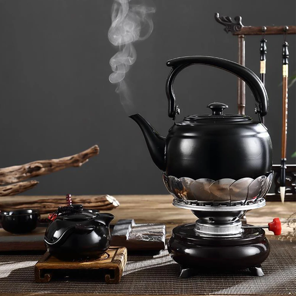 

Stainless Steel Teapot Electric Water Pot Insulation Safe Household Tea Pot Gifts Family Office Home Tea Time Enjoy