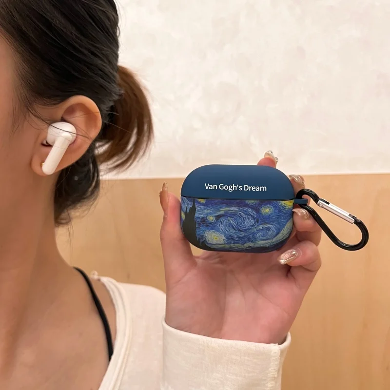 حافظة لهاتف هواوي FreeBuds SE4 ANC 2025 غطاء حماية جديد لسماعات الأذن من السيليكون آمن لجميع أفضل موجات السماء المرصعة بالنجوم والليمون والخوخ #1