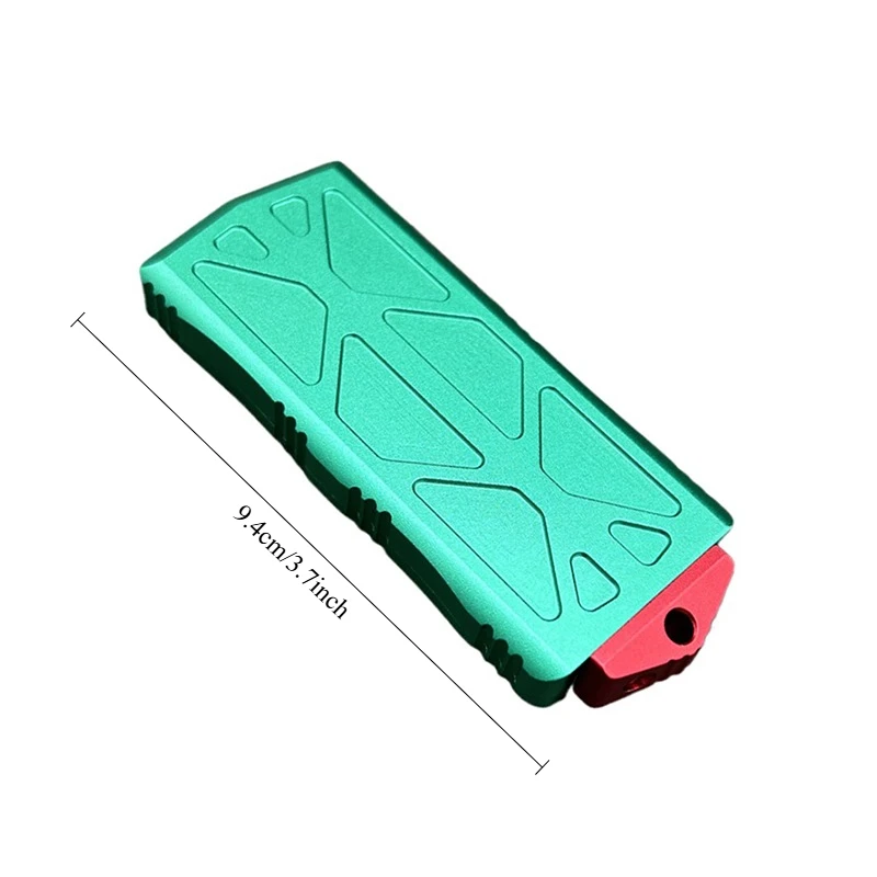 Hot T6-6061 Aviation Aluminum Alloy Handle D2 Steel Outdoor Equipment Camping Fishing Tools EDC Pocket Tools Knife Parts