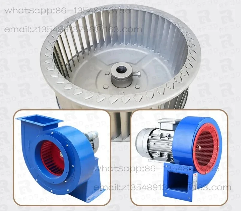 Centrifugal Impeller Blade Insert Special Accessories for Wind Turbine Motor Universal Centrifugal Type Spot