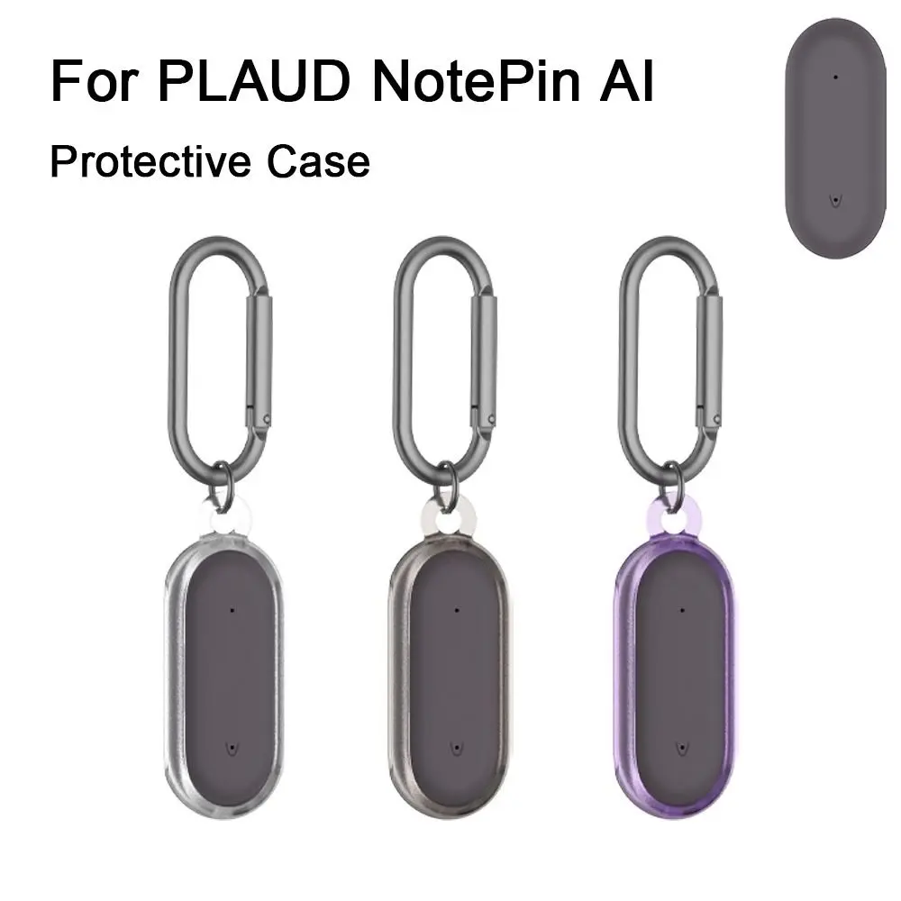 

Anti-fall Voice Recorder Storage Cover Shockproof Anti-scratch Carrying Protector Case Ultra Thin for PLAUD NotePin AI