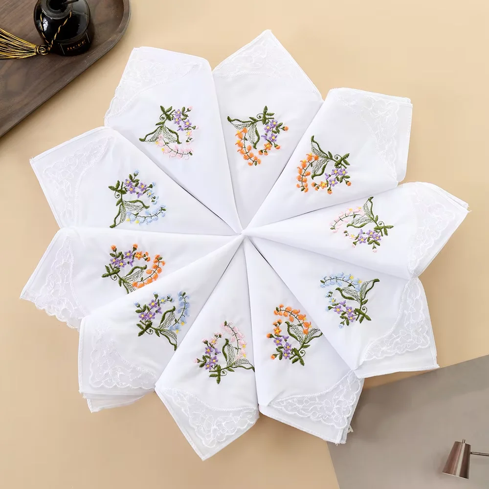 6-pecas-de-lencos-de-algodao-penteado-macio-28cm-com-bordado-floral-em-renda-branca-elegantes-para-mulheres-lembrancinhas-de-casamento-e-festas