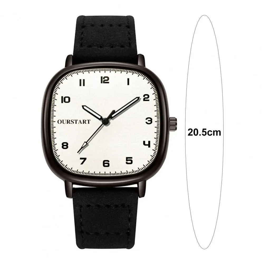 Quartz Watch Square Dial Silicone Adjustable Strap No Delay Time-checking High Accuracy Exquisite Lady Wristwatch Timepiece Часы