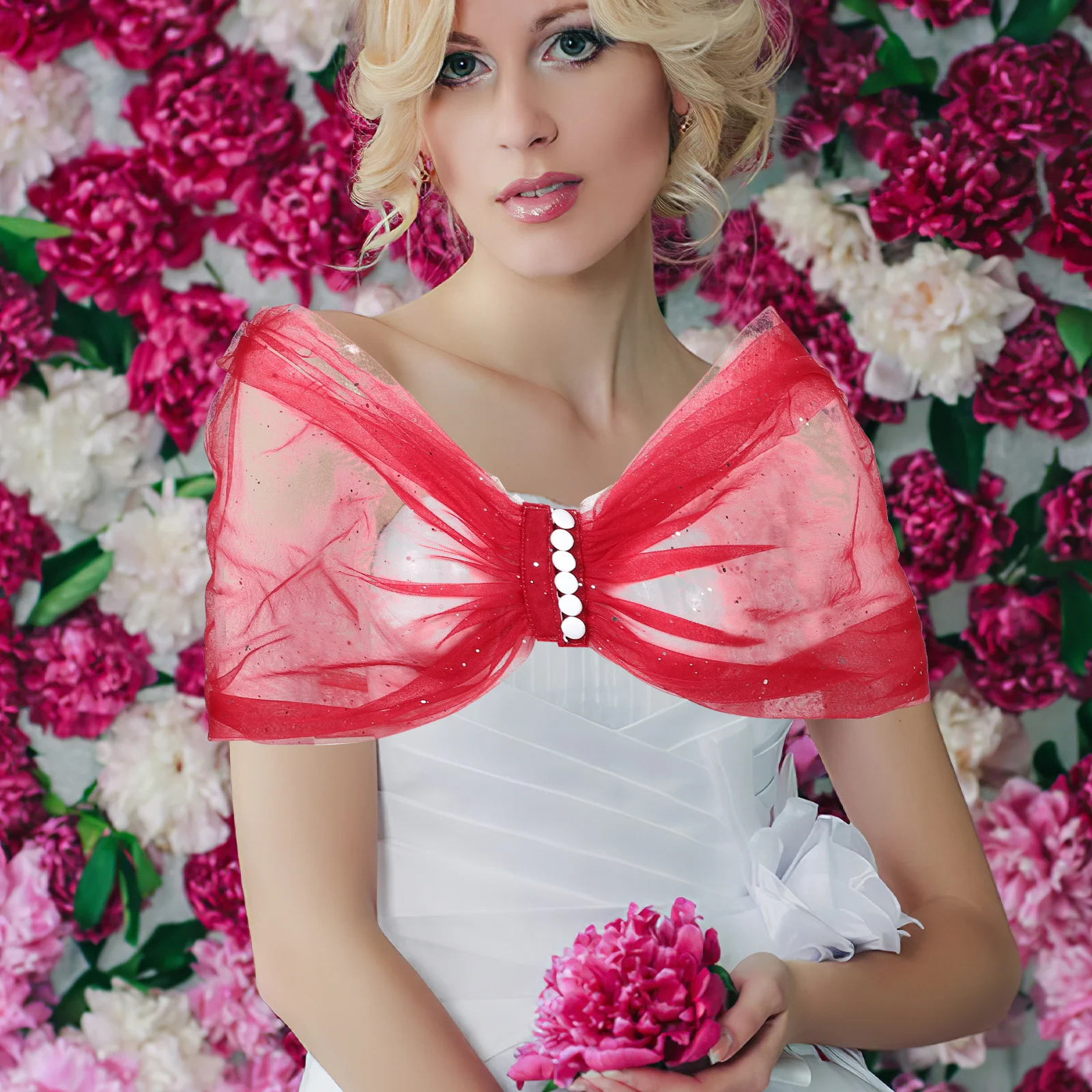 

Wedding Bridal Shawl Dark Glitter Tulle Sparkling Chiffon Cape Comfortable Evening Wrap Bridesmaid Wedding Accessory