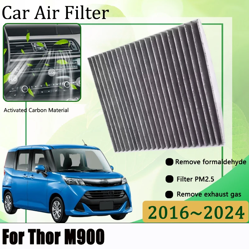 

Car Air Conditioning Filter For Daihatsu Thor Toyota Roomy Tank M900 2016-2024 Cabin Conditioner Filter Cold Air Car Accessories