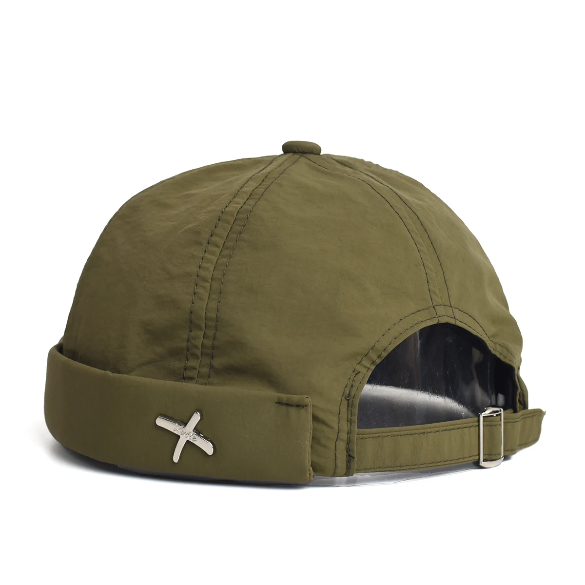 Beanie Cap For Men Brimless Docker Cap Dome Melon Skullies Cap Breathable Landlord Hat Quick Drying Mesh Hat Without Visor