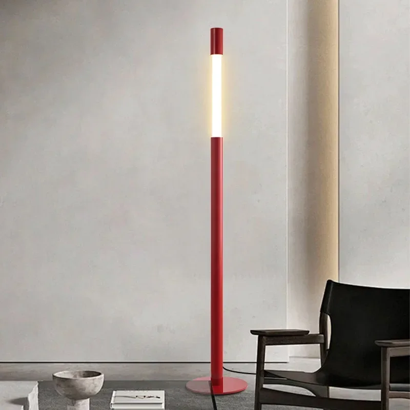 Modern Italian Designer Retractable Metal Floor Lamp Adjustable Height for Bedroom Living Room Office Villa Hotel Home Decor