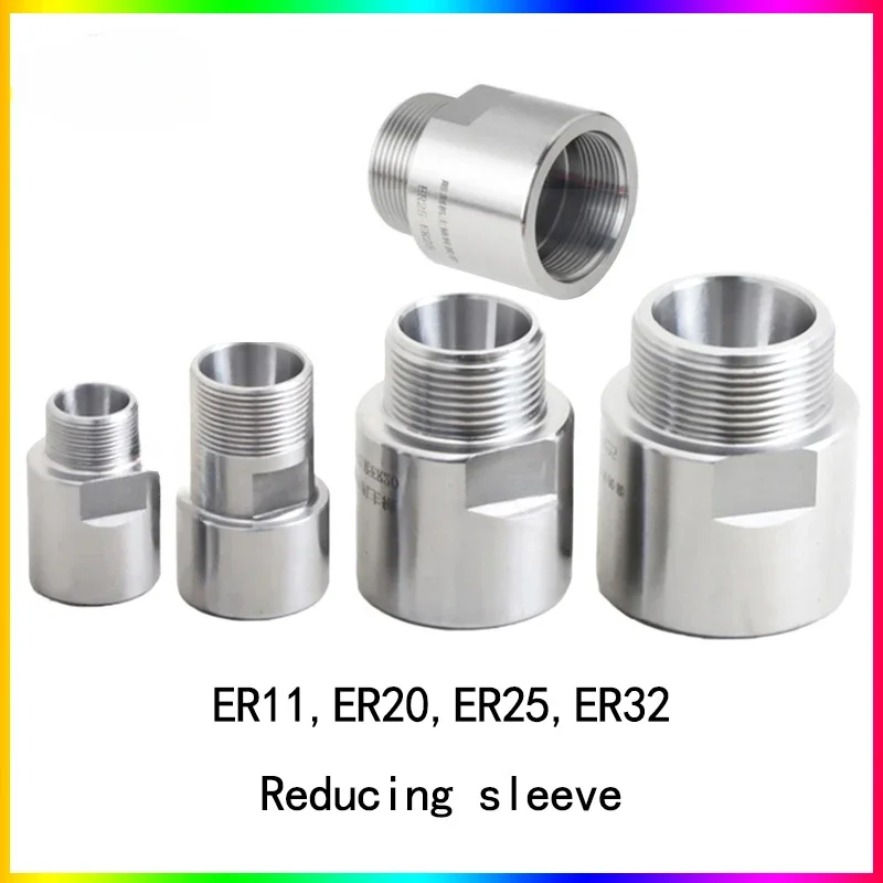 Adapter Transition Joint ER11 ER16 ER20 ER25 ER32 Transfer head Machine Spindle Reducing Sleeve Extension Connecting Parts Nuts