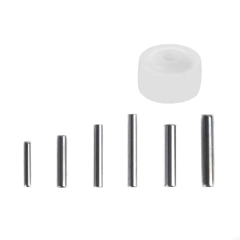 G8TA 5pcs Cartridge Radio Roller Metal Exle Pack Pack Pack Decorder Date Cassette Belt Make Record