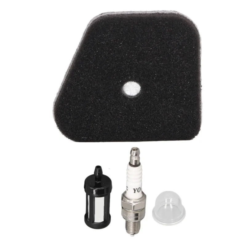 Air Filter Repair Kit Ceramic Cotton Spark Plug Fuel Filter Cap For STIHL KM130R String Trimmer