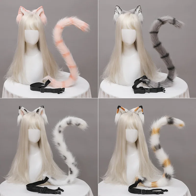 orelhas-de-gato-de-pelucia-realista-lolita-bandana-cauda-de-gato-cosplay-acessorios-feitos-a-mao-simulacao-orelhas-de-animais-halloween-headwear-kawaii