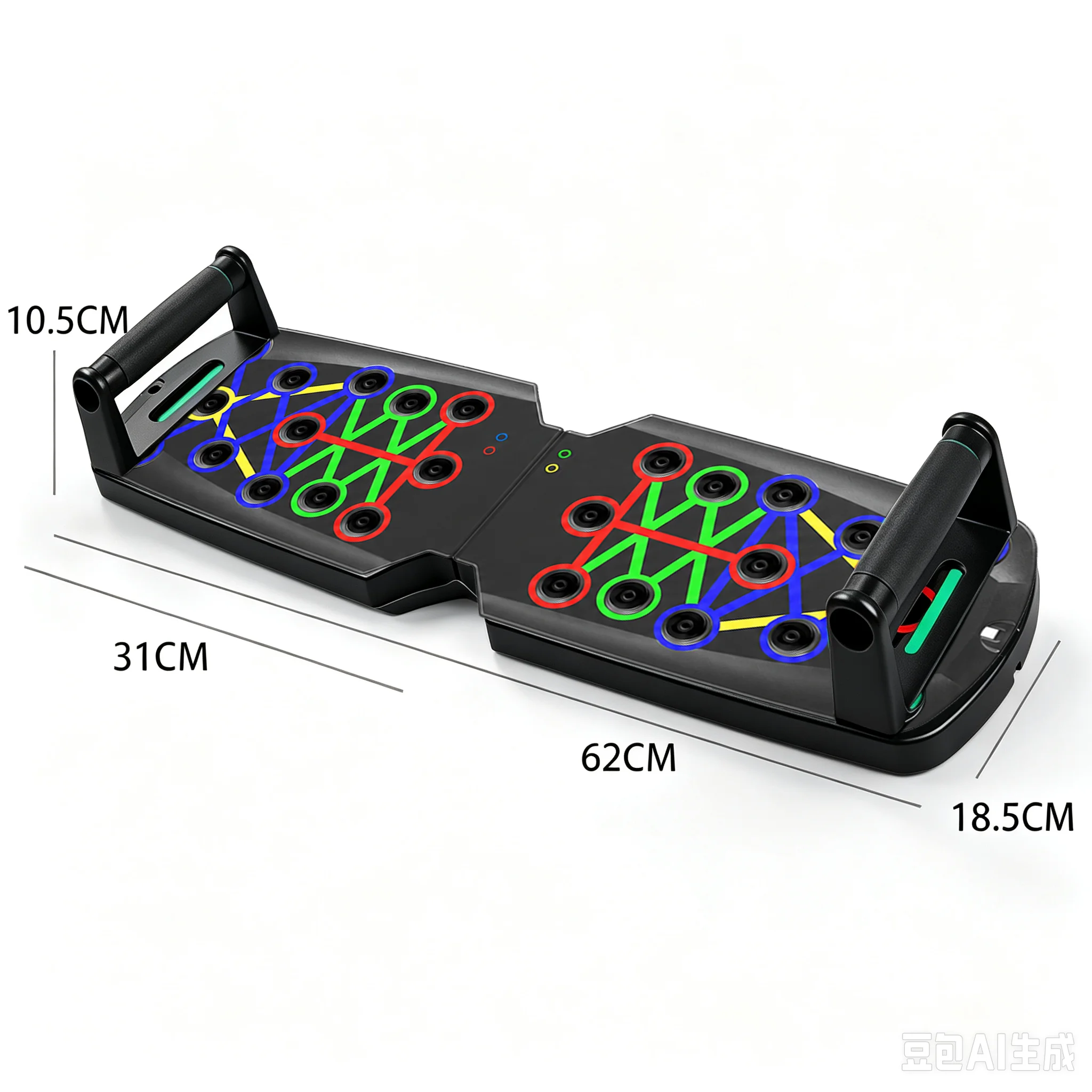 NW 22 in 1 Push Up Board  Portable Folding Exercise Station Portable Push up Fitness Equipment Strength gym Training Equipment