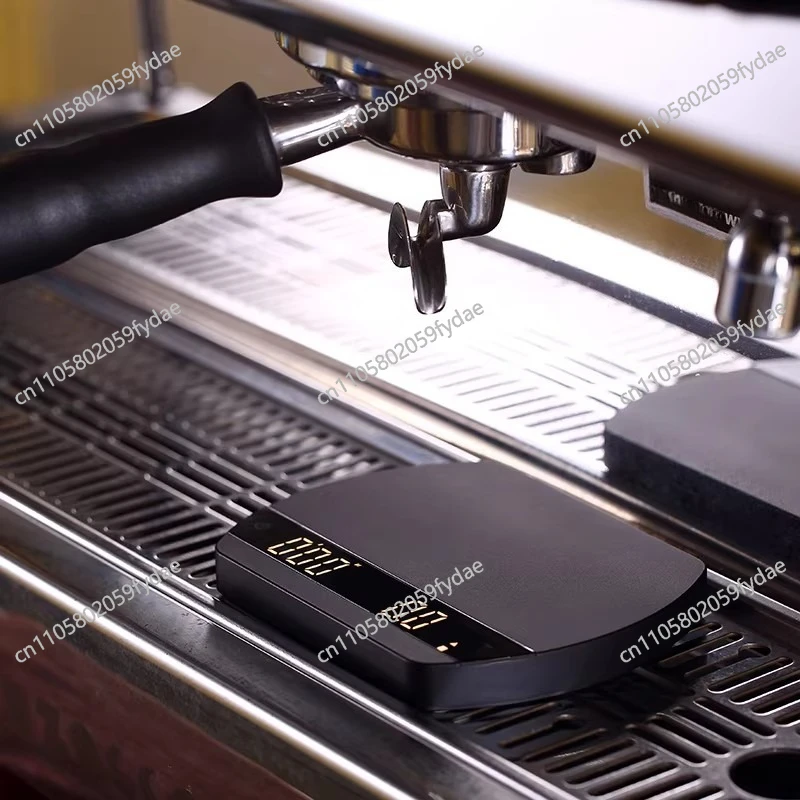Electronic Drip Coffee Scale  High Precise Bluetooth Digital  Parallel Plus Incline Ratio Pour-over Espresso Coffee