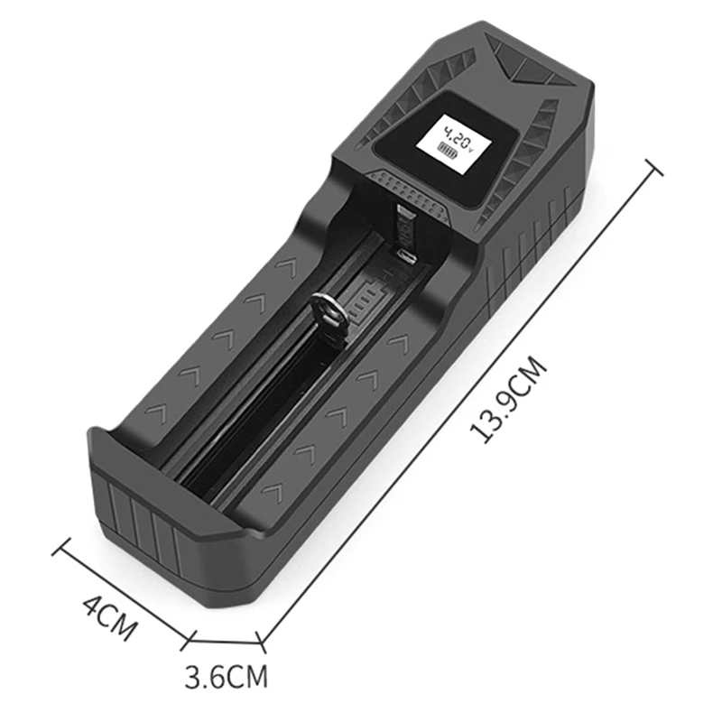 Ładowarka etui z funkcją ładowania 18650 1.2V nr 7/ 5 uniwersalna ładowarka odpowiednia dla 14500 16340 26650 18500 18650 21700 wtyczka ue