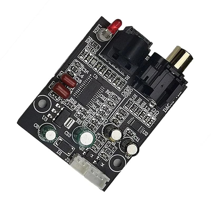 AD33 HOT Digital Audio Decoder DAC 24 Bit 192K Optical Fiber Coaxial Decoder Signal Input Stereo Output Decod For Sound Amplifie