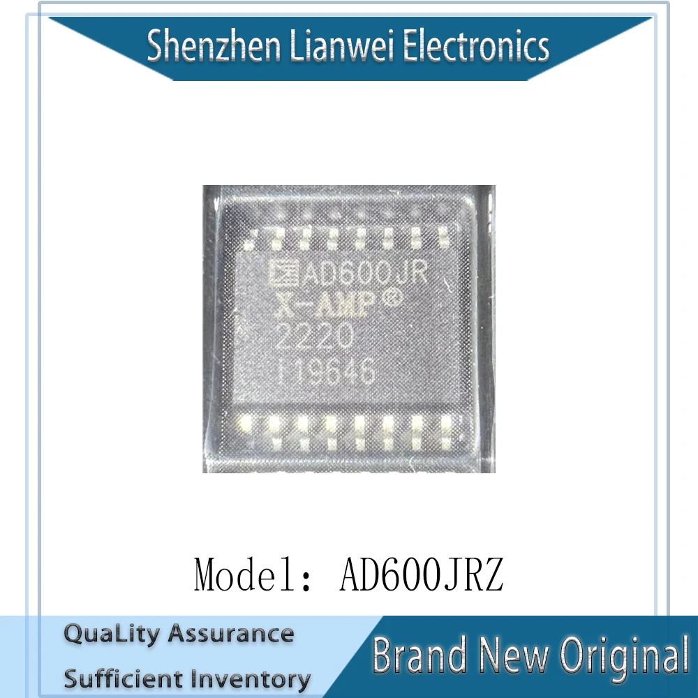 

100% New Original AD600JRZ AD600JR IC Amplifier Chipset SOP-16