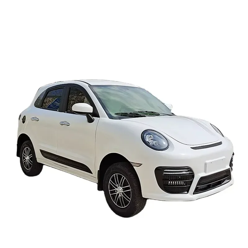 3500W  Electric Vehicle 4 Wheel Long Range 500km Battery Life Red New Energy Car for Adult Daily Use