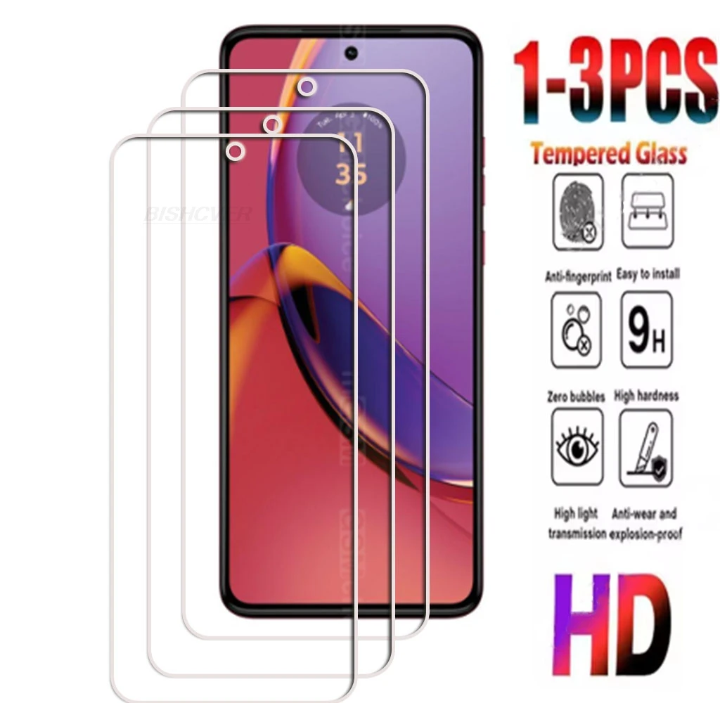

1-3PCS 9H Tempered Glass For Motorola Moto G84 5G 6.5" MotorolaMotoG84 MotoG84 G 84 Screen Protector Cover Film