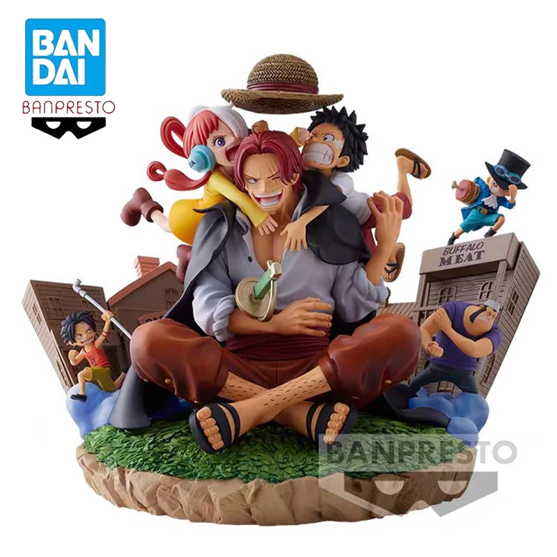 

In Stock Genuine Original BANPRESTO SUPER MASTER STARS DIORAMA One Piece: The Red-Haired Diva Action Anime Figure Dolls Ornament