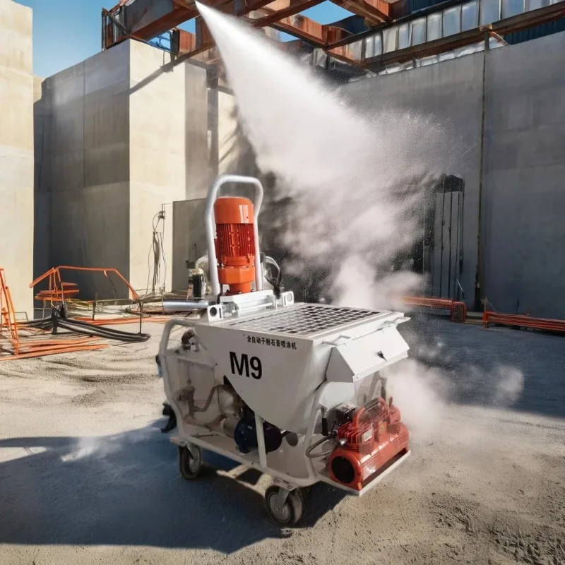 Full automatic  gypsum spraying machine M6/M9 high quality wall plaster machine/plaster spray machine