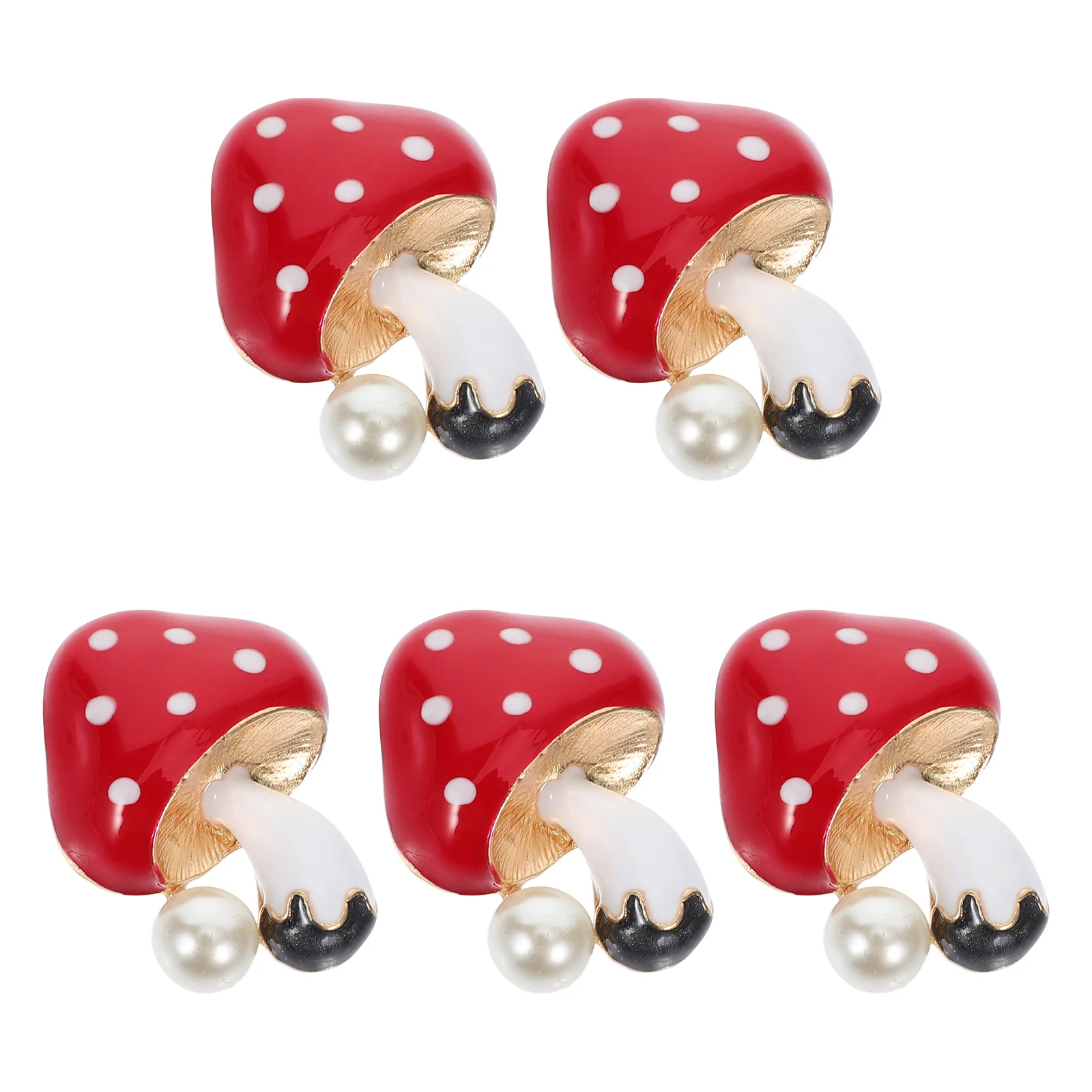 

5 Pcs Air Freshener Ventilation Clip Car Interior Decoration Mushroom Fresheners