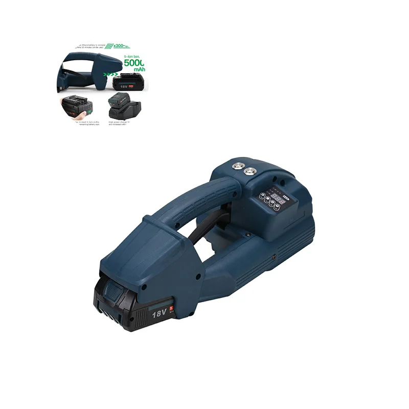 Q1 مفتاح واحد Pp/Pet أدوات شد الربط الكهربائية الأوتوماتيكية آلة ربط البطارية المحمولة لحزمة سيناريوهات متعددة #1