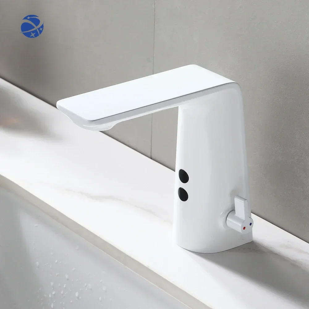 

High quality smart bathroom water tap infrared basin kitchen faucet with sensor