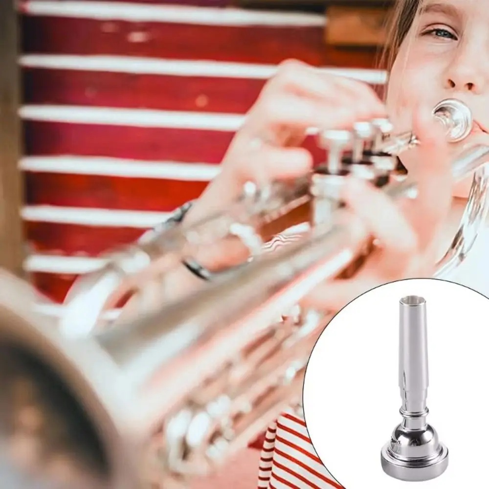 3C/5C/7C Trumpet Mouthpiece Universal Gold/Silver Trumpet Exerciser Brass Musical Instruments Accessories Trumpets Replacement