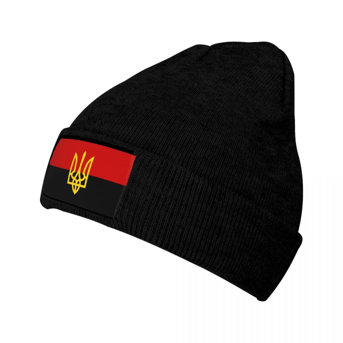 Ukraine Flag Patriotism Knit Hat Beanies Winter Hats Warm Color Caps for Men Women