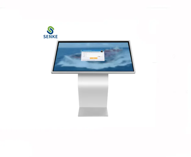 32/43/55 Inch Bank Hotel Mall Checking Digital Kiosks Remote Control Touch Screen Interactive Information Kiosk Price