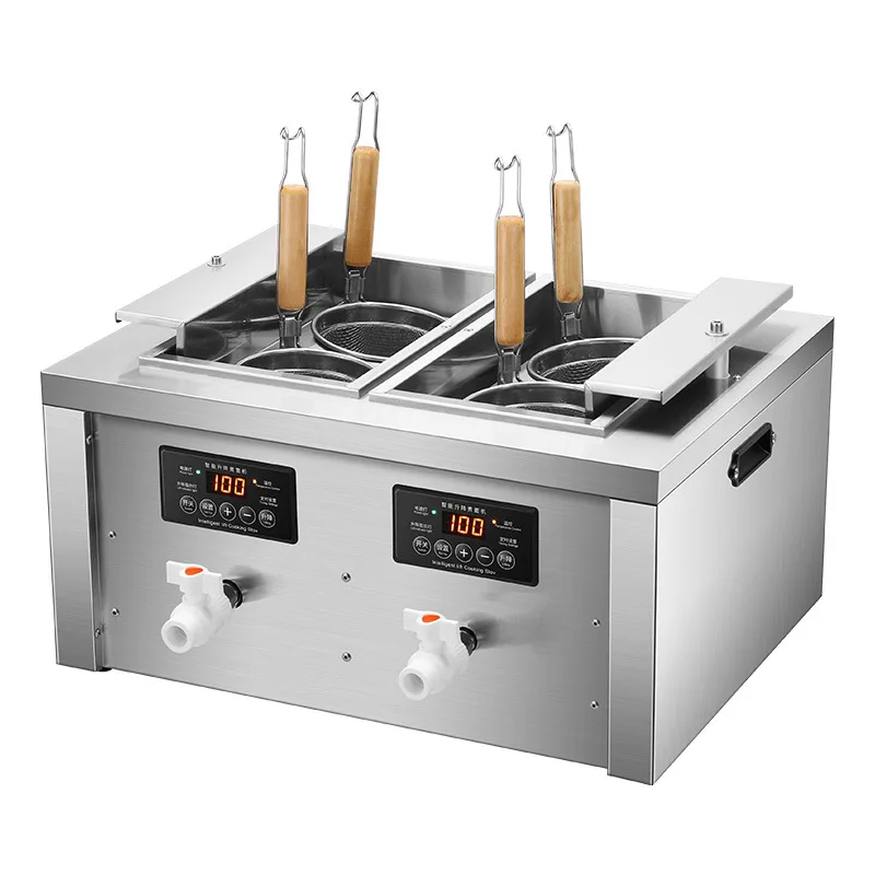 Desktop Electric Noodle Cooking Stove Lifting Commercial Multifunctional Noodle Cooking Pot Vegetable Soup Powder Stove