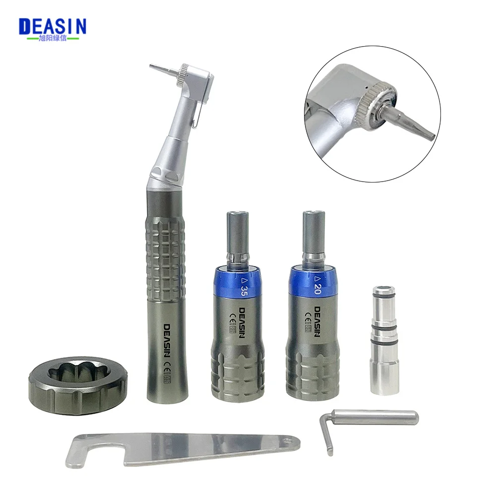 

DEASIN Dental Implant Wrench Torque Contra Angle Handpiece 20N/35N Dentist Tool Non-Slip Dentistry Orthodontics Instrument