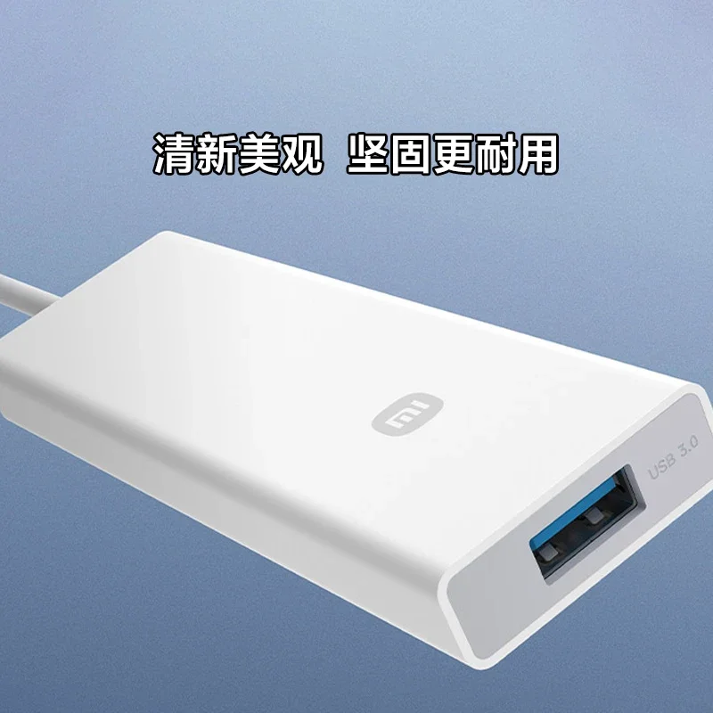 original new Xiaomi four-in-one double-head splitter Type-C USB-A plug high-speed transmission docking station charger