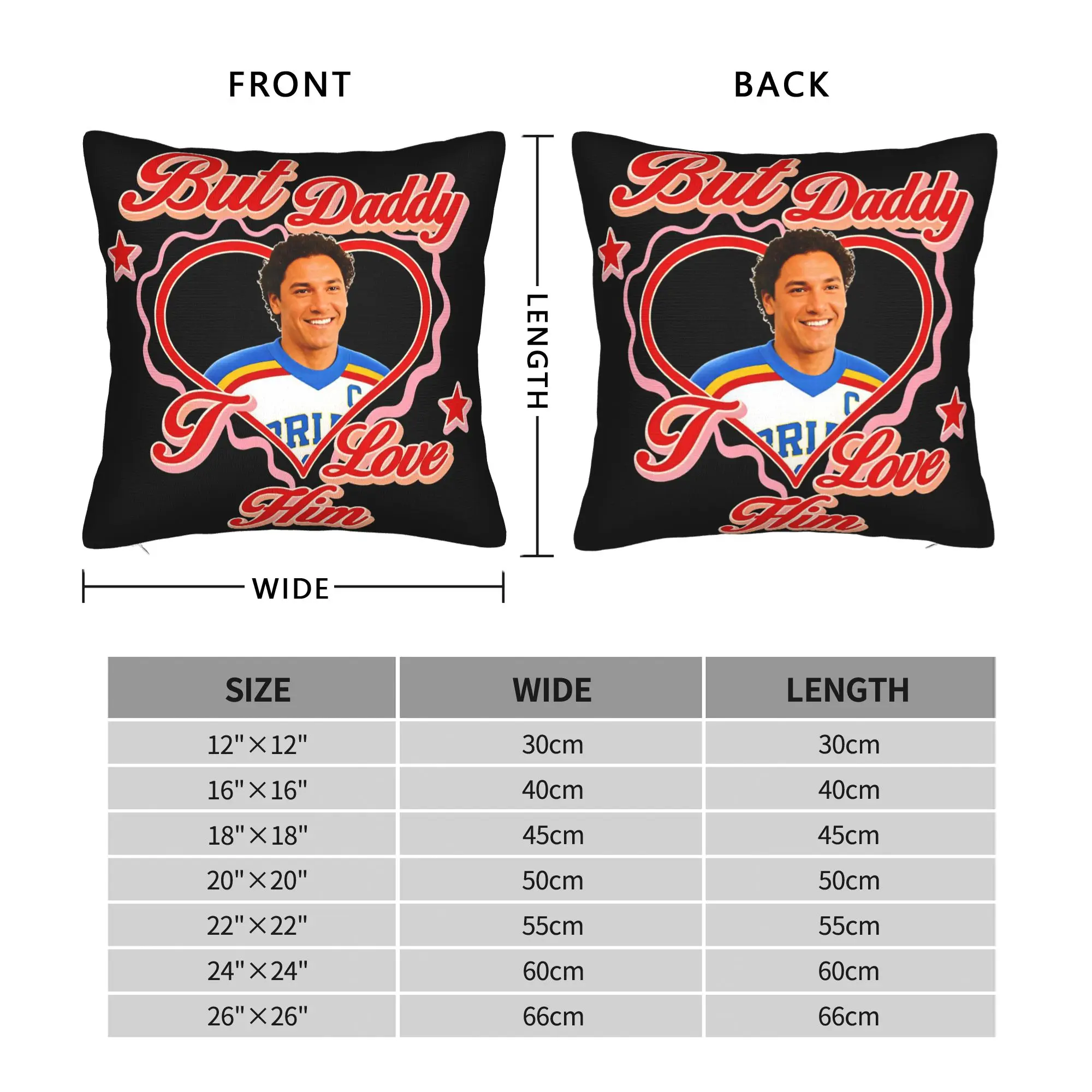 But Daddy I Love Him Garrett Graham Poster Pillow Case  Comfy Pillow Cover For Office Car Home Decor Retro Trendy Pillowcases