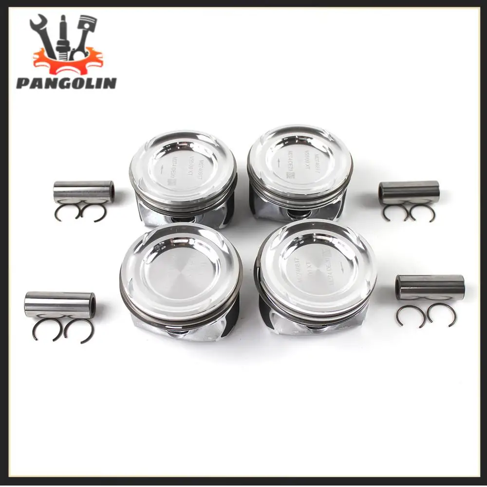 

Pistons Rings Set W/Pins Φ83mm STD 2740371401 2740301617 2740301517 2740300417 For Mercedes C250 C300 W205 2.0T M274.920 Engine