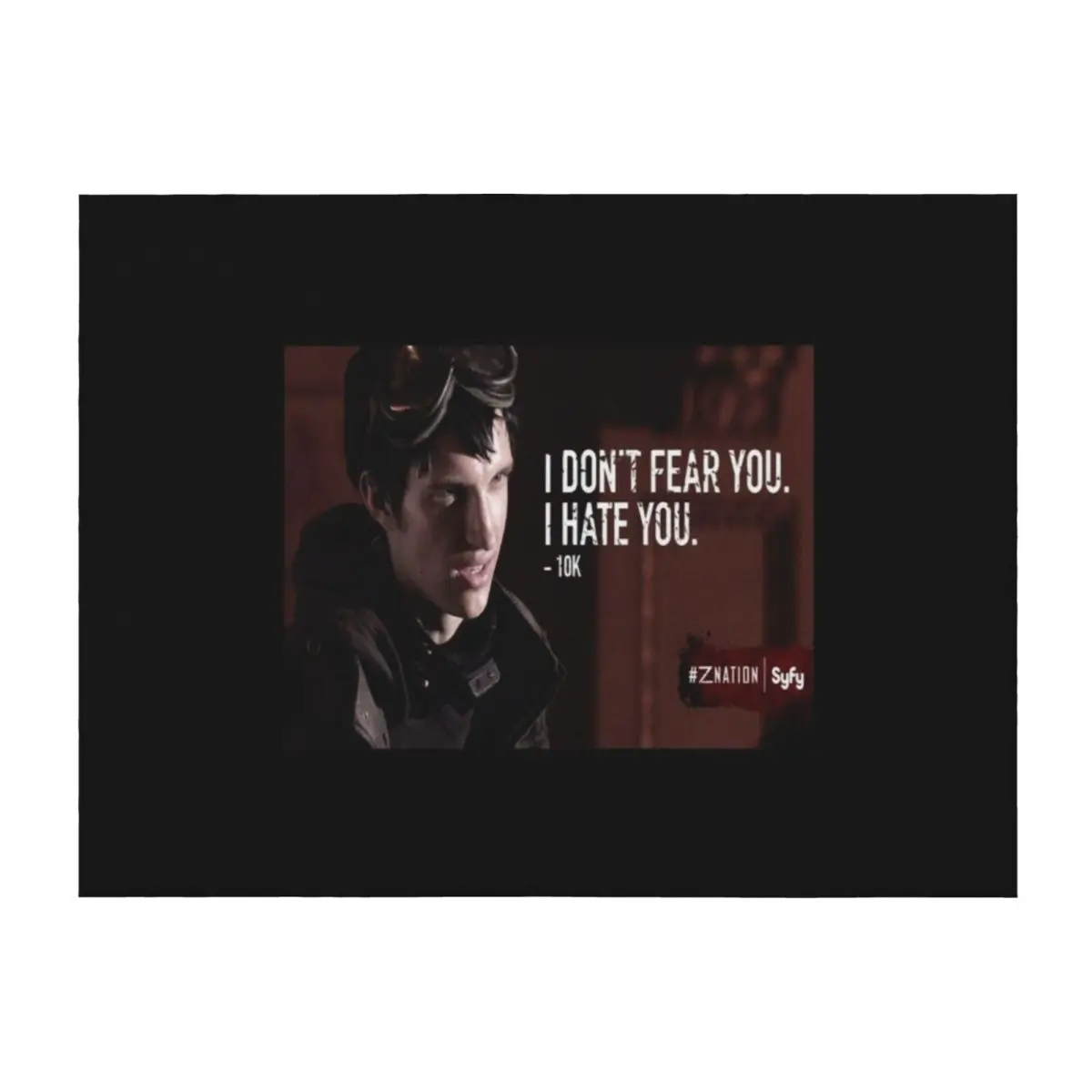 

Z Nation (Nat Zang) - Fearless Throw Blanket cosplay anime Luxury Designer Blankets For Sofas Blankets