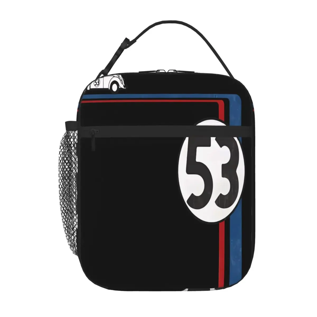 Bestselling Herbie 53 Atmungsaktives - Car Movie Goes Eco Friendly Snack Bag Teen School Insulated Lunch Bag