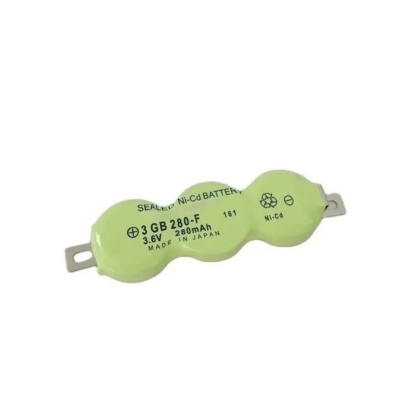 Newest 3GB280-F 3.6V 280mAh Ni-Cd Rechargeable Battery Pack for 3GB170-F High Quality Button Cell Replacement Battery Pack