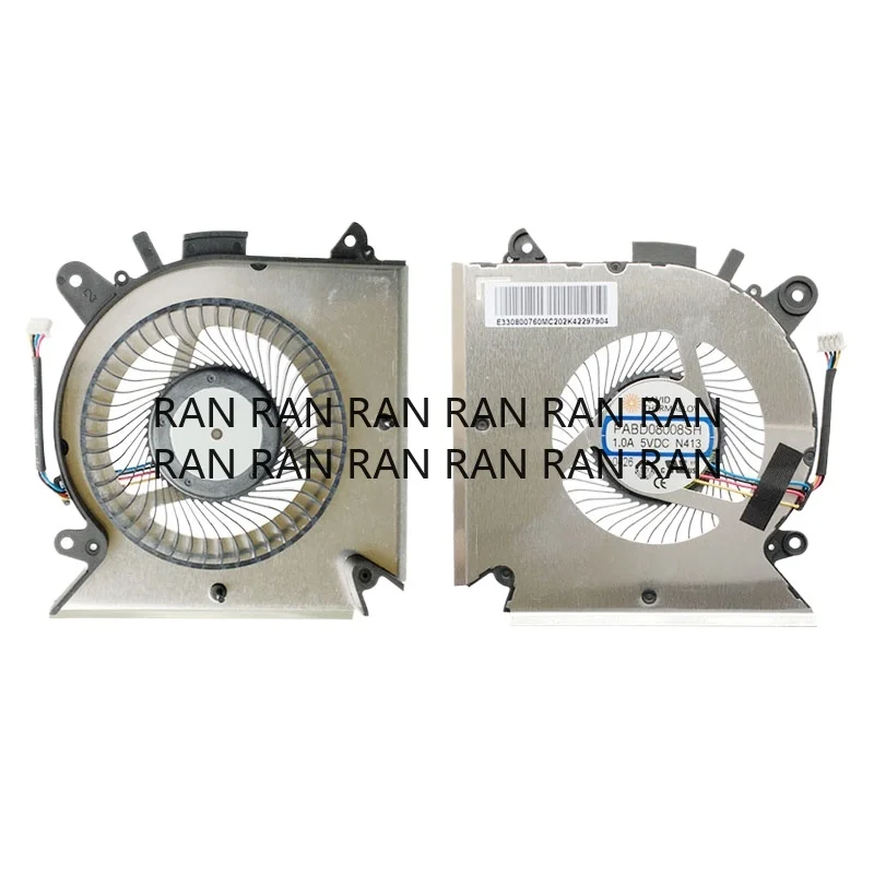 N413 CPU Cooling Fan for MSI GF63 9RCX-818 9SC-066 GF65 Thin 9SD-004 9SEXR-250 9SD-252 9SEXR-249 9SD-251 MS-16R1 R2 R3 R5 W1