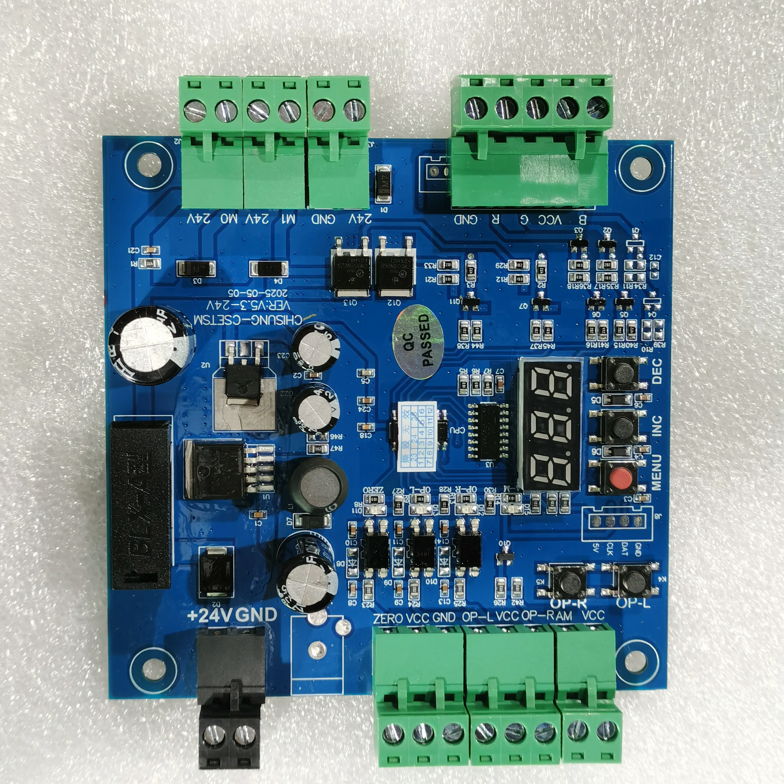 Universal use 24V DC PCB board of Semi-automatic tripod turnstile gate New Control board PCB with LED display