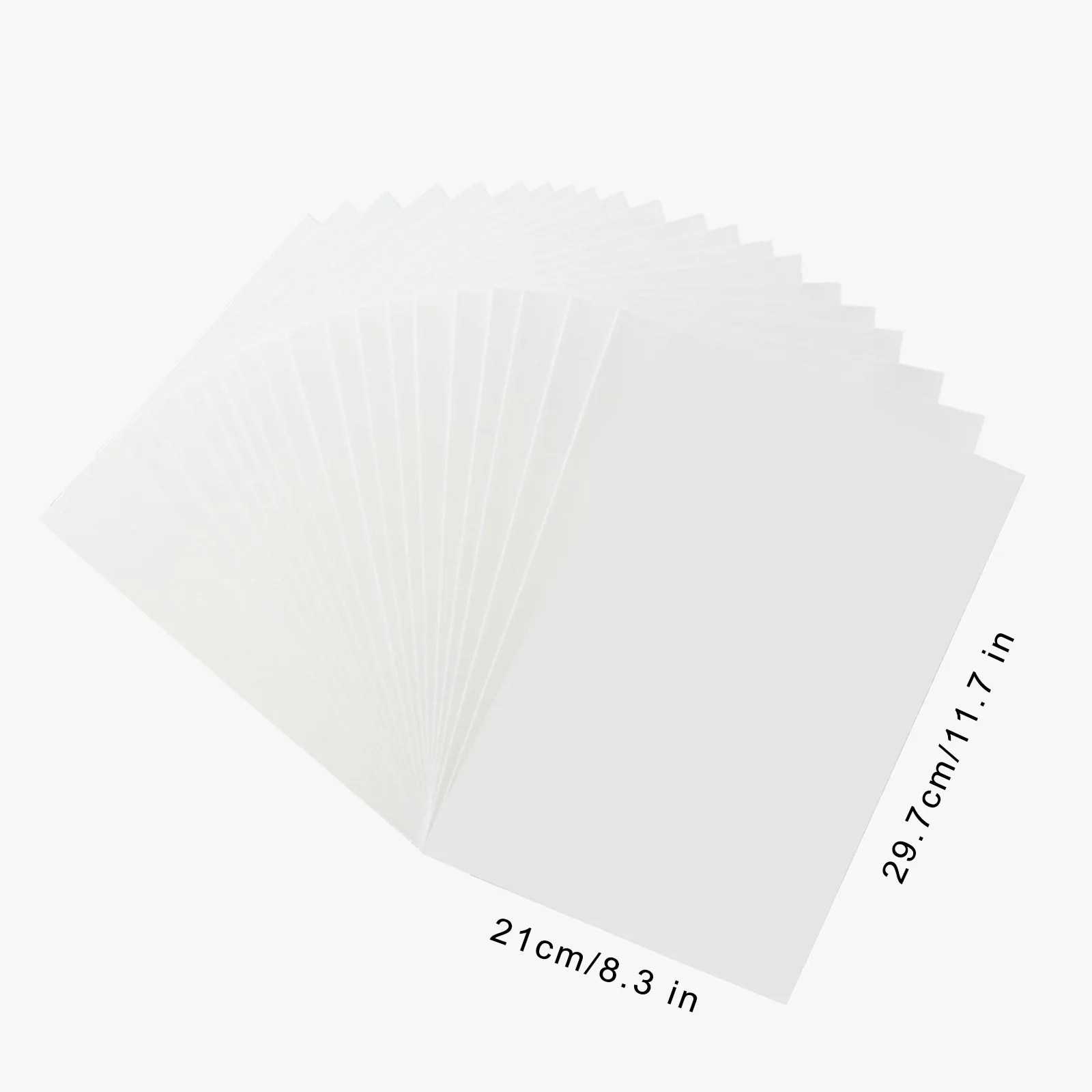 10 Sheets A4 Size Iron on Transfer Paper for Light T Shirts 8.3x11.7