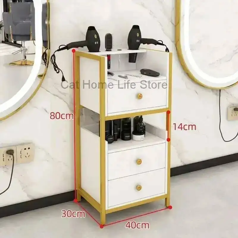 

Trolley Hairstylist Salon Dental Cart Decor Tattoo Professional Beautician Bar Furniture Beauty Stainless Steel Car Support Nail