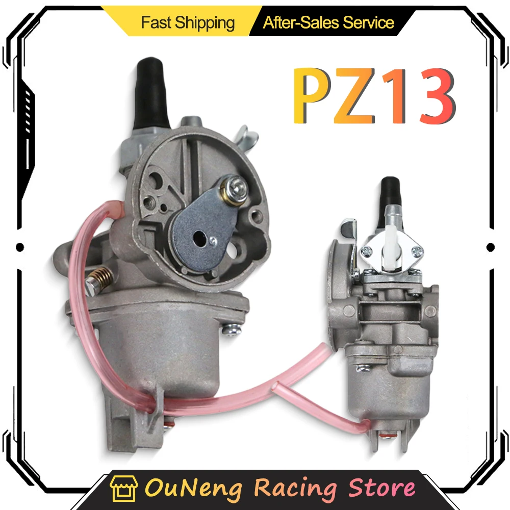 

PZ13 13 mm Carb Carburetor For 47cc 49cc 2 Stroke Air-cooling Engine Pocket Bike Mini Moto Dirt Bike Scooter ATV Quad Go Kart