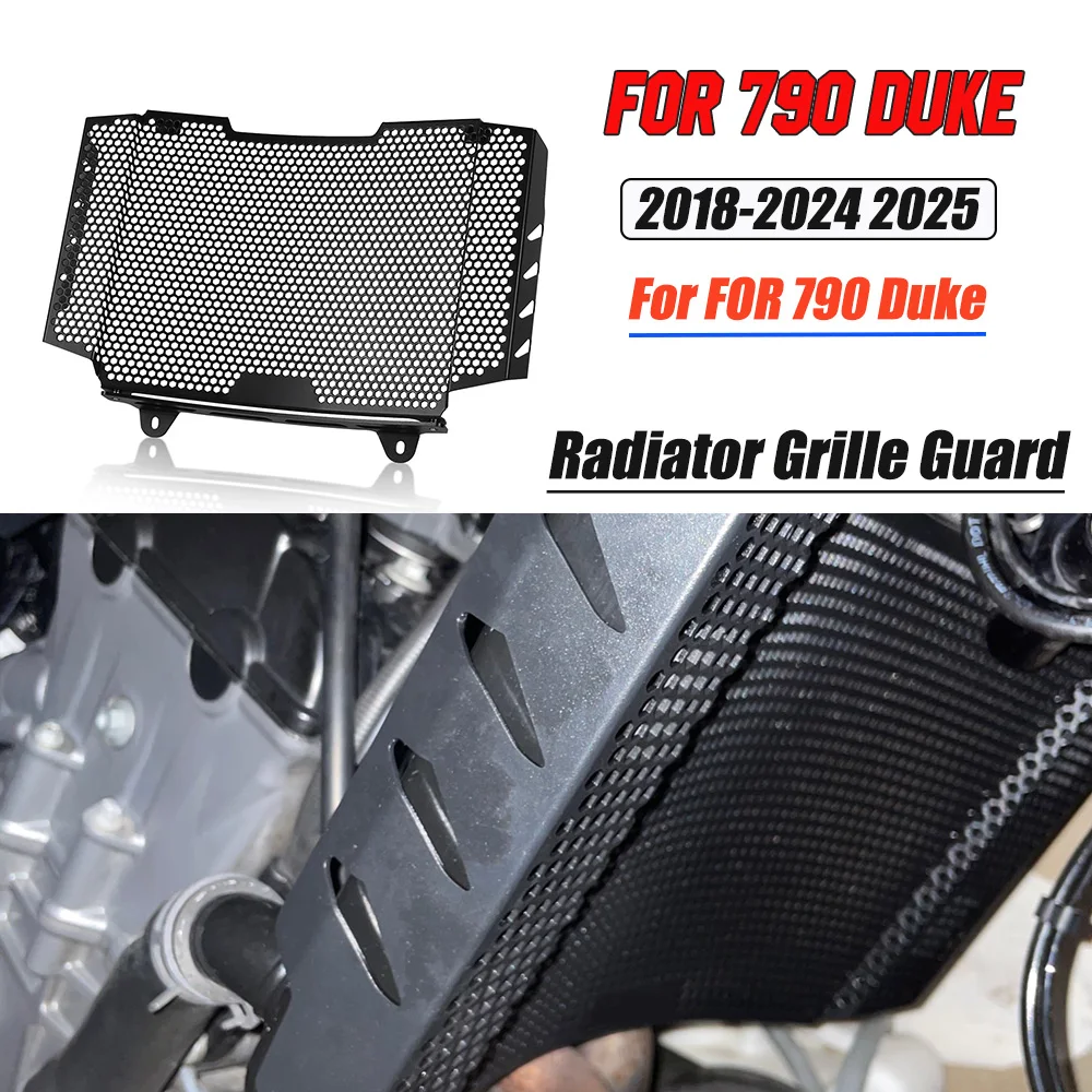

Motocycle Radiator Grille Cover Water Tank Guard Protection FOR 790 Duke 2018 2019 2020 2021 2022 2023 2024 2025 Radiator Guard
