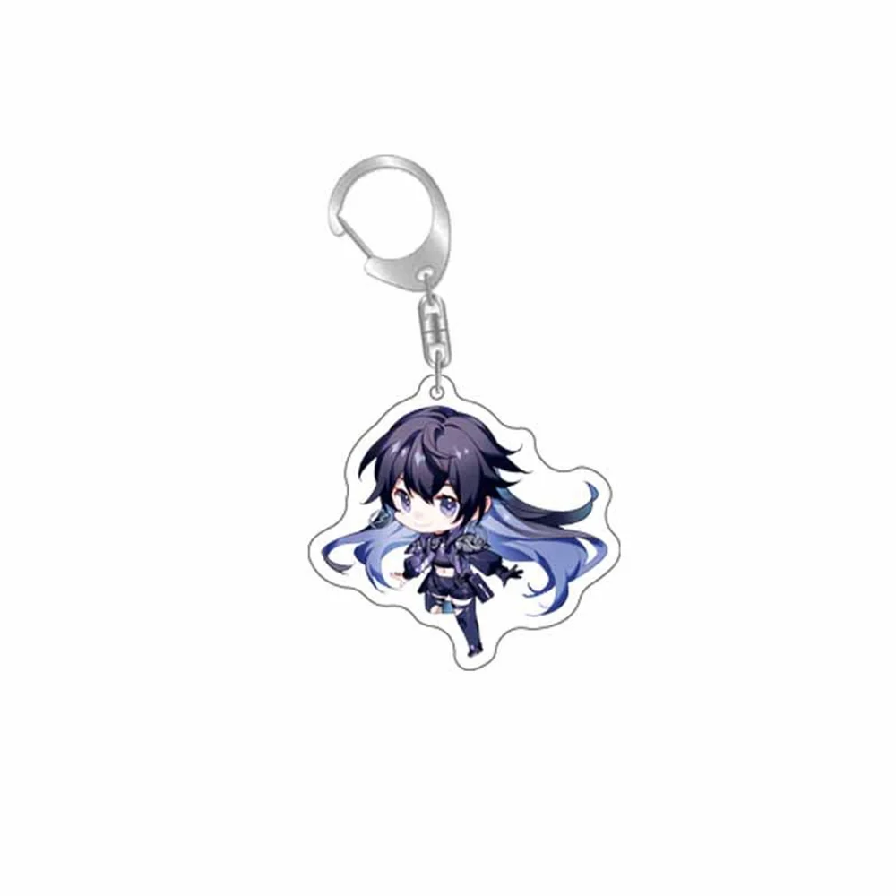 6CM Anime Kamitsubaki City Under Construction Acrylic Keychain Model Cosplay Charm Characters Ornament AccessoriesChristmas Gift