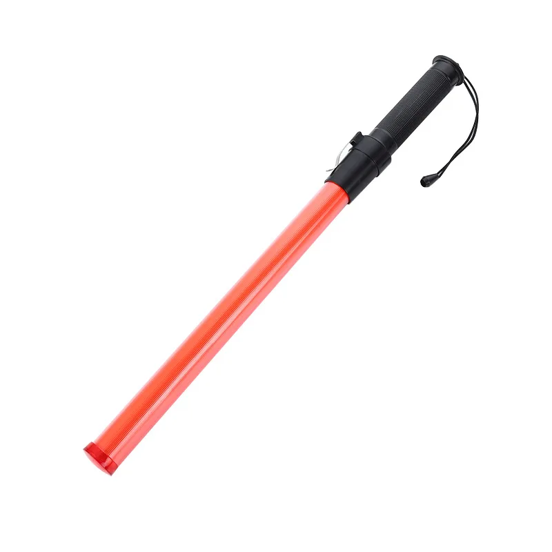 led traffic safety command baton patrulha de seguranca noturna duty warning light emitting flash stick 53cm 01