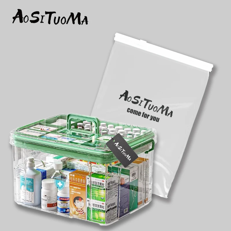 Multilayer Medicine Cabinet Foldable Blanket Storage Bags Storage Containers for Organizing Bedroom Closet Clothing Organization