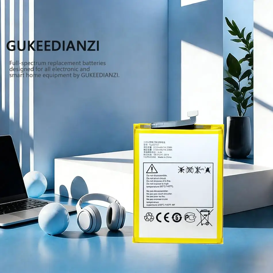 

Аккумулятор для мобильного телефона премиум-класса Tlp037a7 для Alcatel Plex T780H, TCL 10L, 3820 мАч